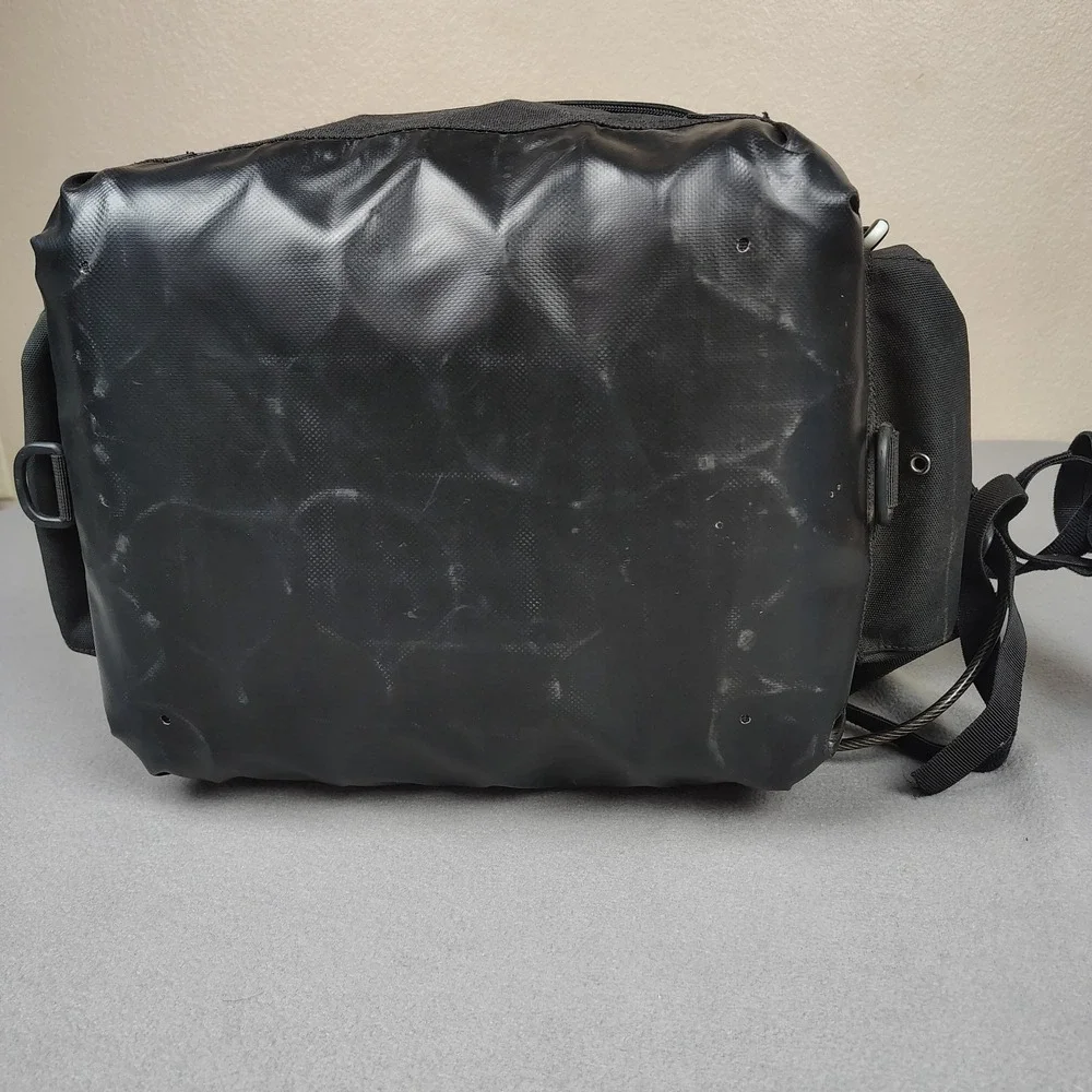 Pacsafe Exomesh Anti Theft Travel Bag Duffle Trunk Large Rigid Black Cable Lock